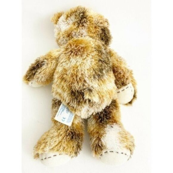 Bab Champ Plush Teddy Build-a-Bear Stitched Heart Patch Camo Outfit 16” Calico - Picture 7 of 12